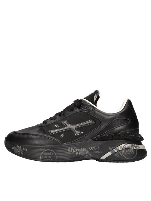 Sneakers in pelle e tessuto PREMIATA | MOERUND VAR. 7058NERO